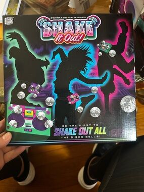Shake It Out! Disco Bells Party Game - Black & Purple
